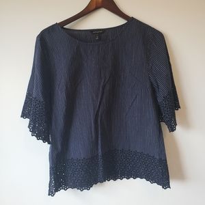 Banana Republic eyelet blouse